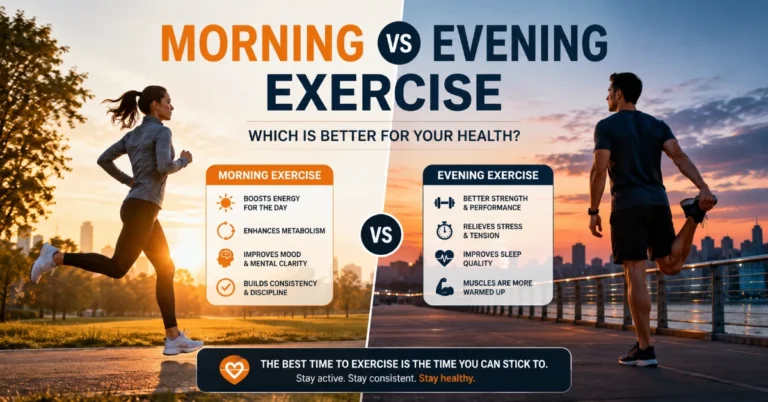 Morning vs Evening Exercise: Which Is Better for Your Health?