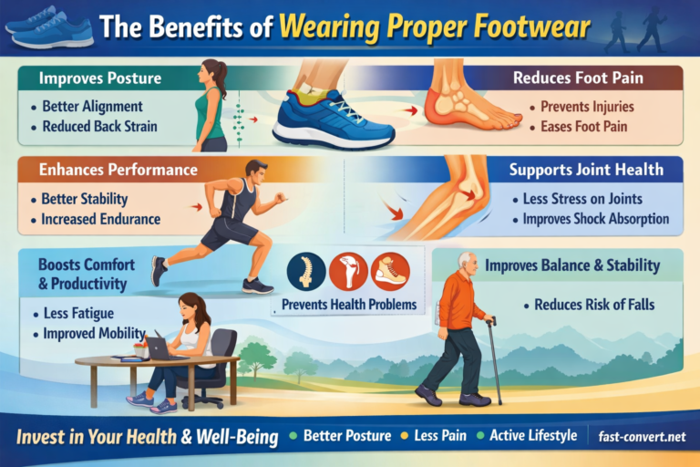 The Impact of Wearing Proper Footwear: How Healthy Shoes Improve Your Life