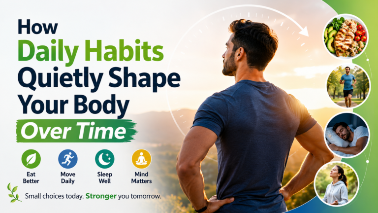 How Daily Habits Quietly Shape Your Body Over Time
